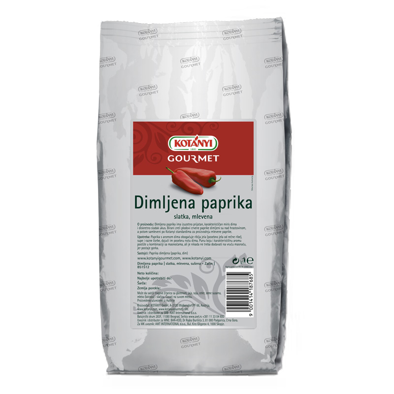 Dimljena paprika – Alu 800 g