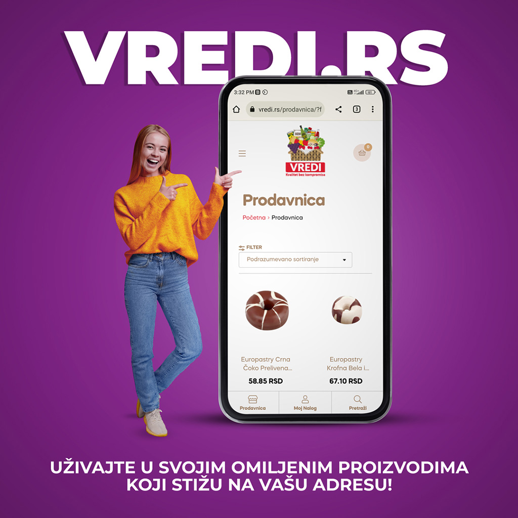 Ponosno vam predstavljamo web-shop VREDI.RS