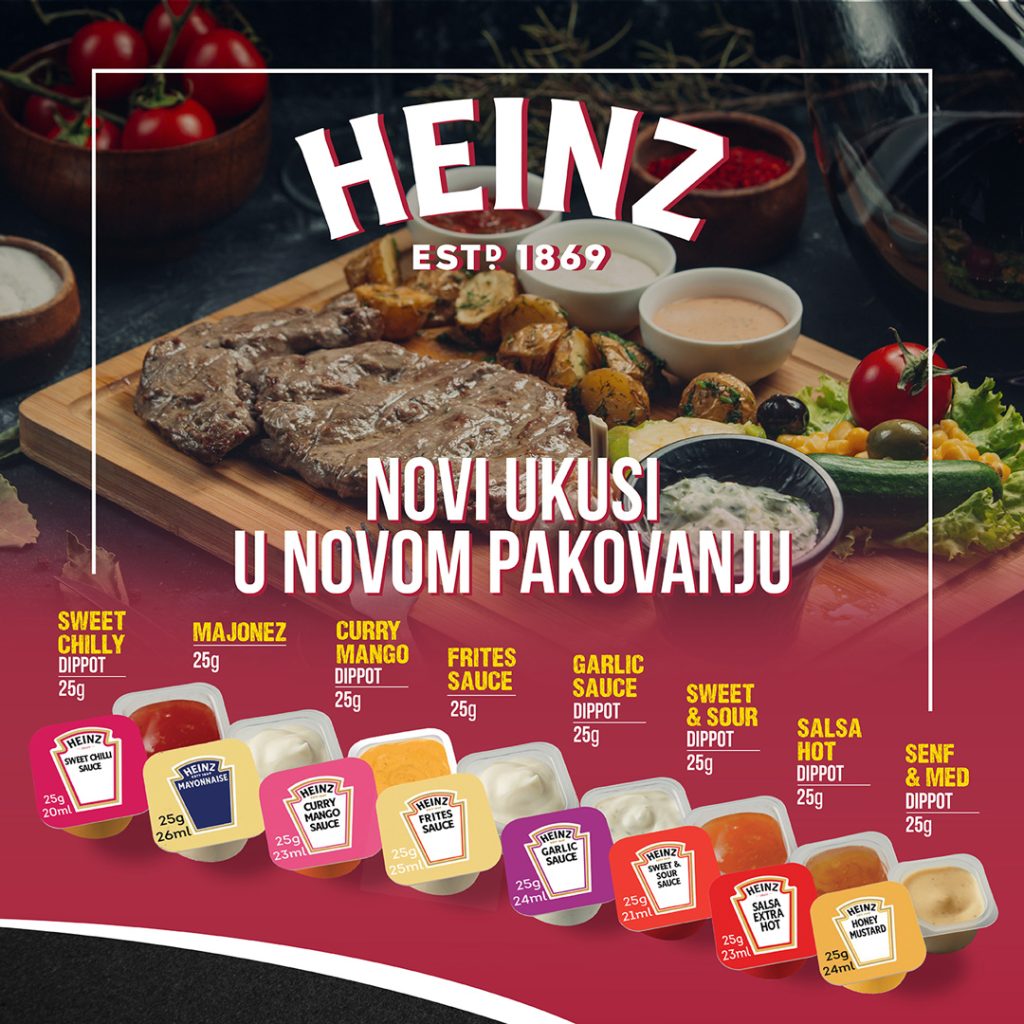 Novi Heinz ukusi i novom pakovanju