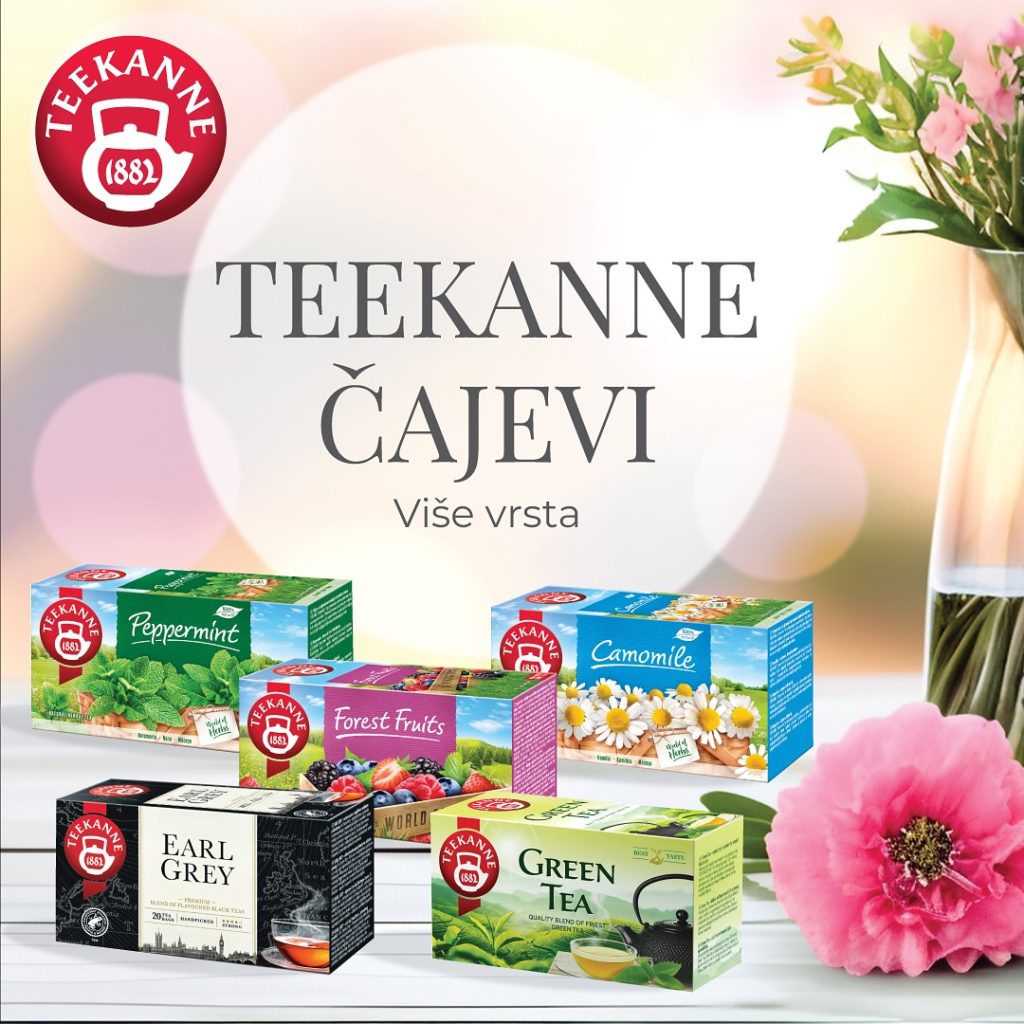 TEEKANNE Čajevi – novi brend u ponudi